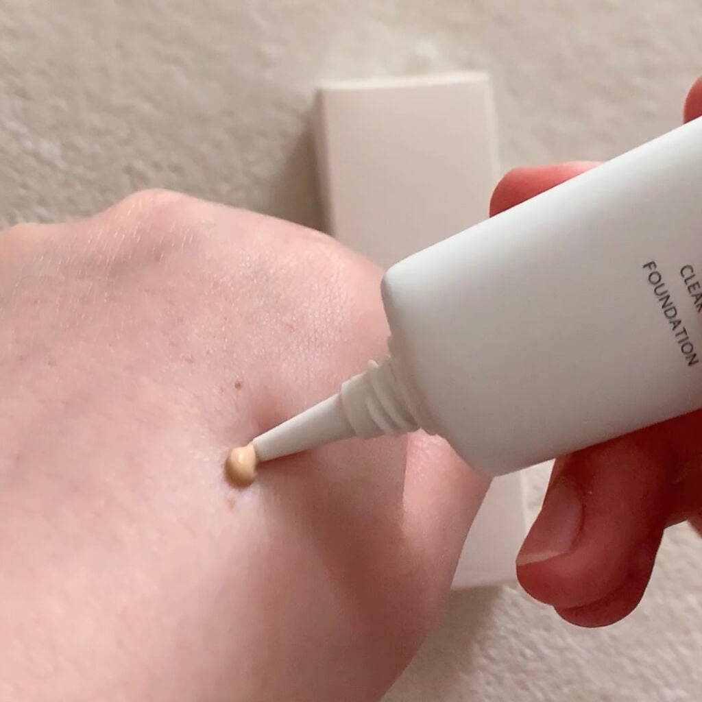 クリアアップ ファンデーション/lujo/クリーム・エマルジョンファンデーションを使ったクチコミ(2枚目)