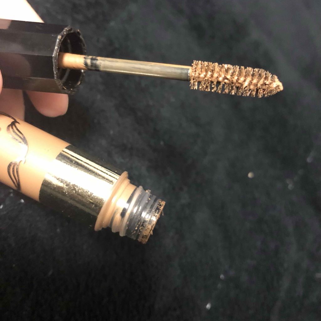 カラーリングアイブロウ 07 アッシュベージュ/ヘビーローテーション/眉マスカラを使ったクチコミ（2枚目）