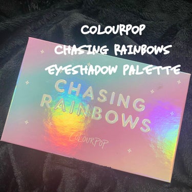 ColourPop チェイシング レインボーズ アイシャドウ パレットのクチコミ「<ColourPop>
Chasing Rainbows Eyeshadow Palette
.....」（1枚目）