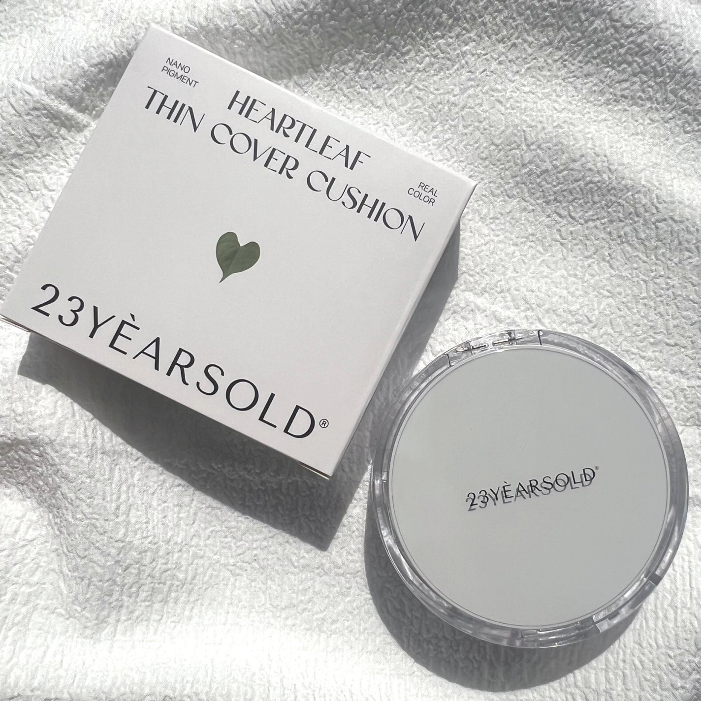 ハートリーフシーンカバークッション/23years old/クッションファンデーションを使ったクチコミ(1枚目)