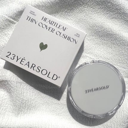 ハートリーフシーンカバークッション/23years old/クッションファンデーションを使ったクチコミ(1枚目)