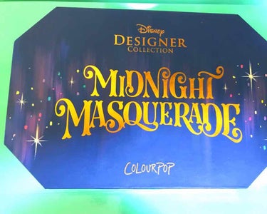 ColourPop ミッドナイト マスカレード アイシャドウ パレットのクチコミ「アメリカで購入した、colourpopの
MIDNIGHT MASQUERADEを紹介します！.....」（1枚目）