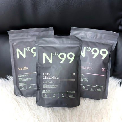 n99 ダークチョコレート プロテインパウダー/99 FOODS/食品を使ったクチコミ(5枚目)