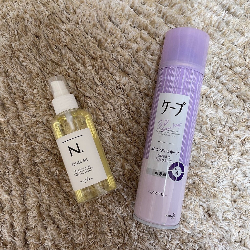 ケープ 3Dエクストラキープ 無香料/ケープ/ヘアスプレーを使ったクチコミ(2枚目)