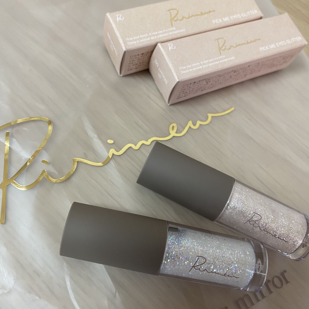 ピックミーアイズグリッター/Ririmew/グリッターを使ったクチコミ（3枚目）