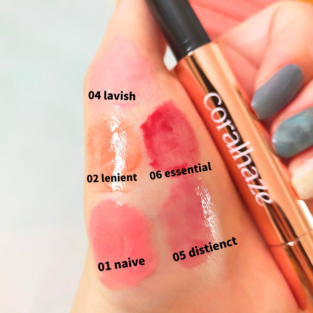 ボリューマイジングフォンデュリップ/Coralhaze/口紅を使ったクチコミ（2枚目）