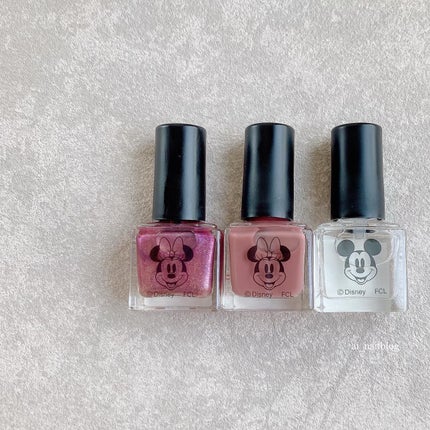 ai on LIPS 「.キャンドゥのディズニーネイルシリーズでピンクラメネイル☺︎!..」(5枚目)