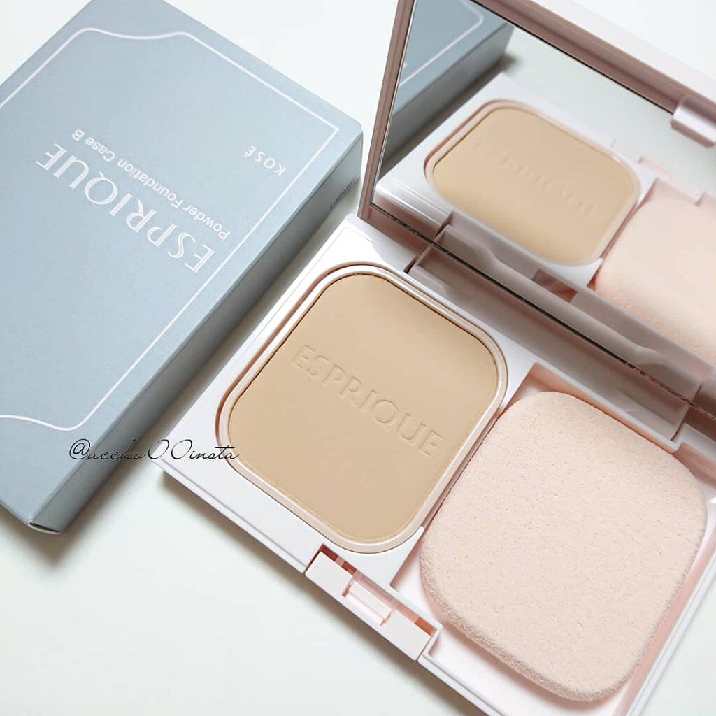 シンクロフィット パクト EX OC-405 オークル/ESPRIQUE/パウダーファンデーションを使ったクチコミ（1枚目）