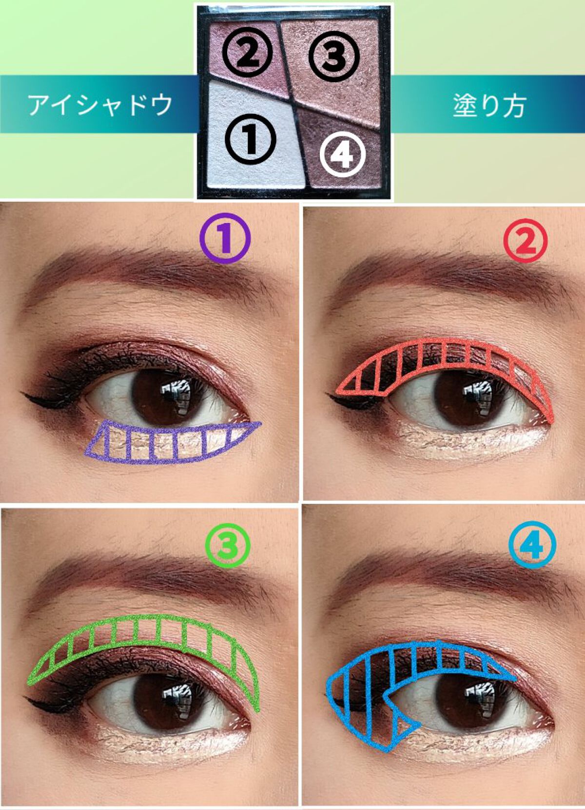 パラドゥ ルースパウダーのクチコミ「＼💖今日のメイク💖／

ということで、今回は、今日のメイクを、ご紹介します✨

ご興味のある方.....」（2枚目）