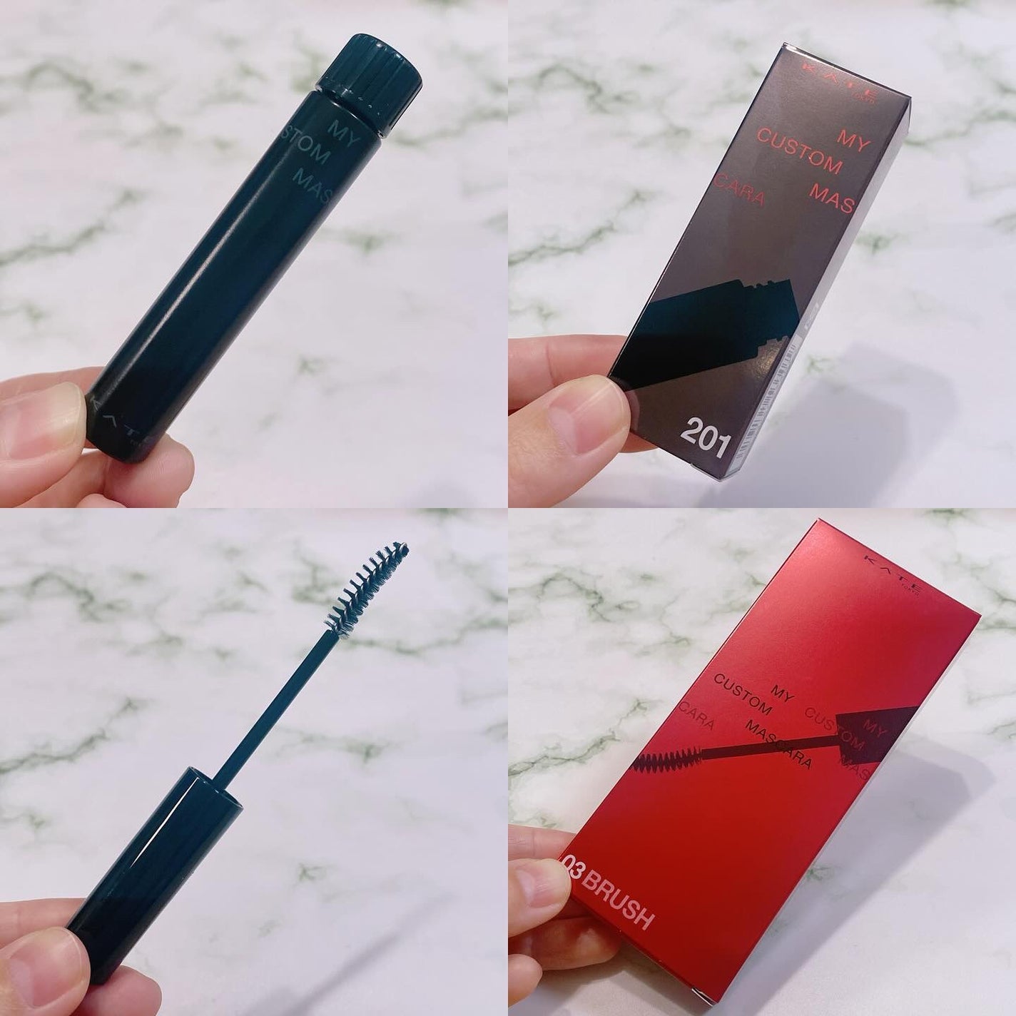 マイカスタムマスカラ /KATE/マスカラを使ったクチコミ(2枚目)