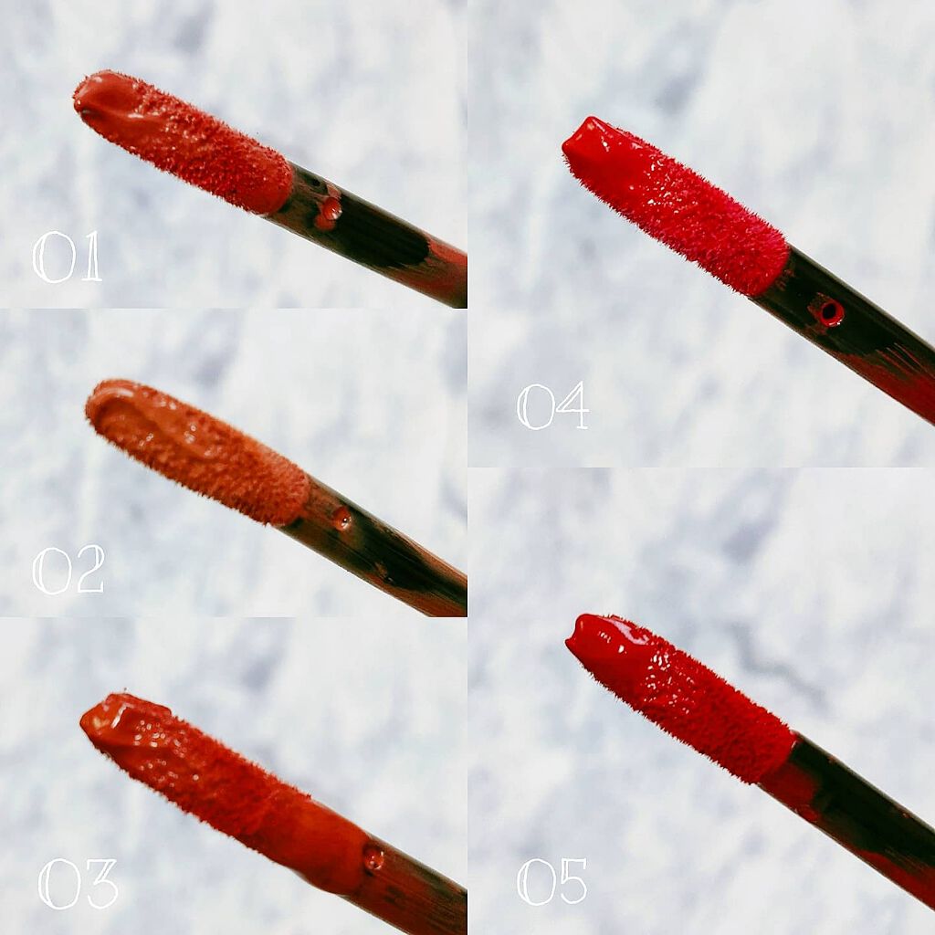 アーティスティックベルベットリップティント/OWNNOW/リップティントを使ったクチコミ（3枚目）