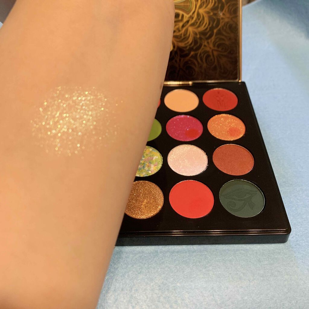 大英博物館 エジプトシリーズ アイシャドウパレット/ZEESEA/アイシャドウパレットを使ったクチコミ(3枚目)