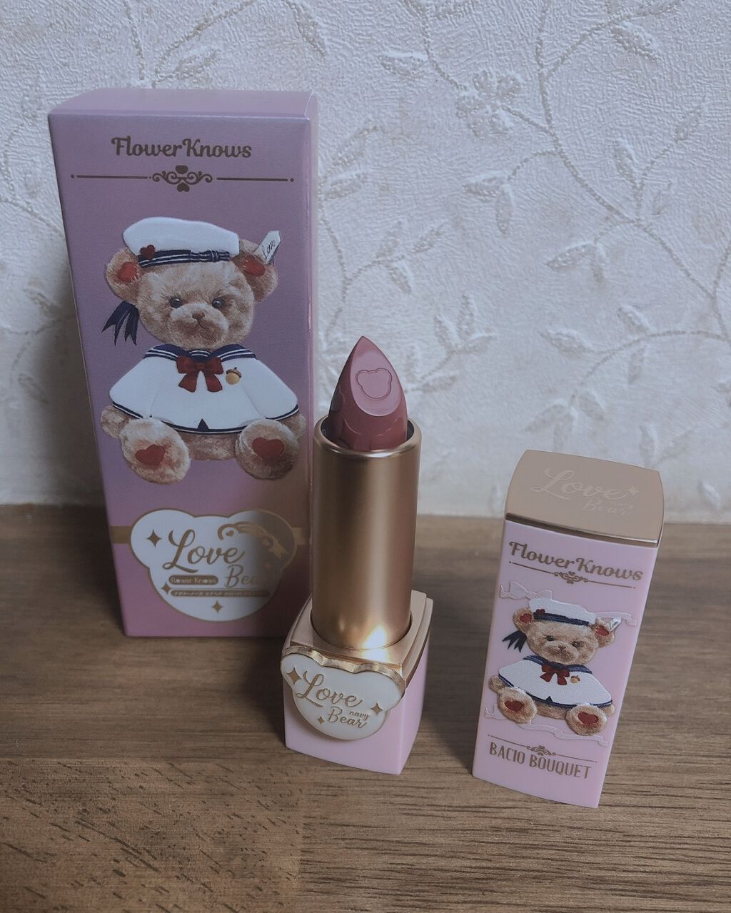 Love Bear マットリップスティック/FlowerKnows/口紅を使ったクチコミ（1枚目）