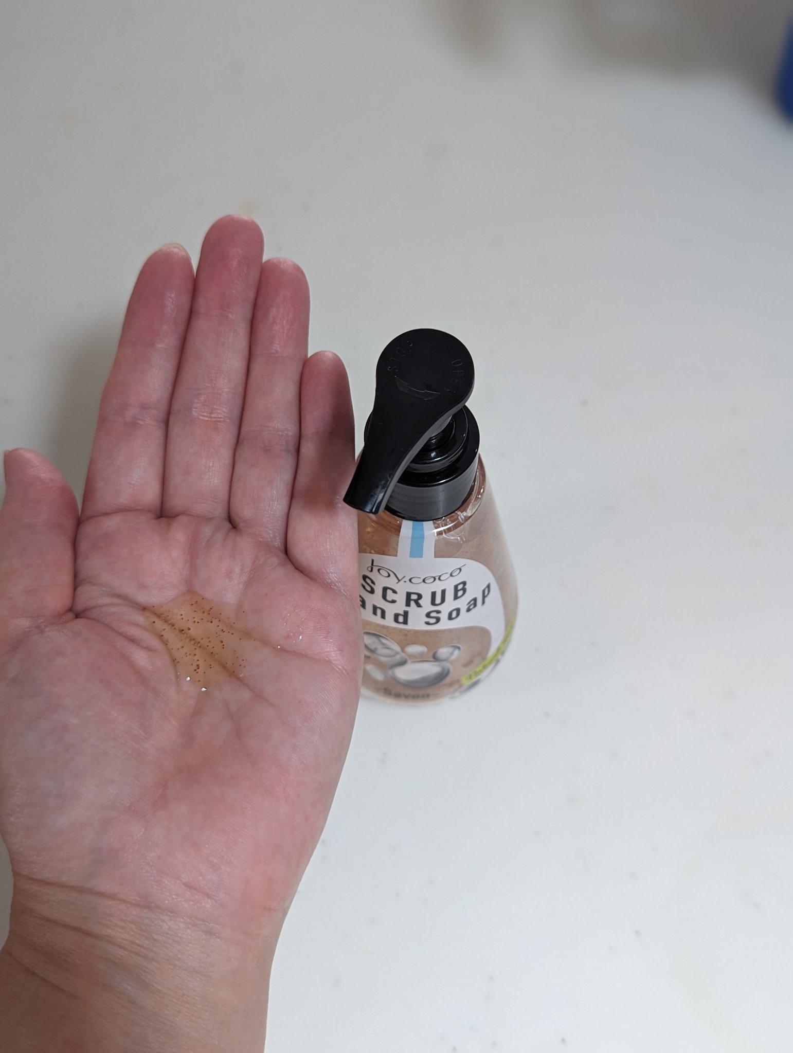 JC スクラブハンドソープ/Joy.coco(ジョイココ)/ハンドソープを使ったクチコミ（2枚目）