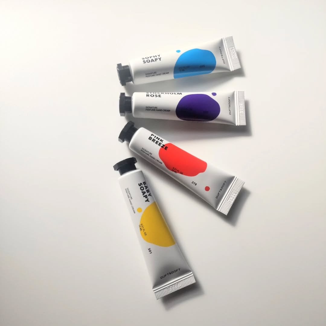 シグネチャーパフュームハンドクリームミニチュアギフトセット/DUFT&DOFT/ハンドクリームを使ったクチコミ(5枚目)