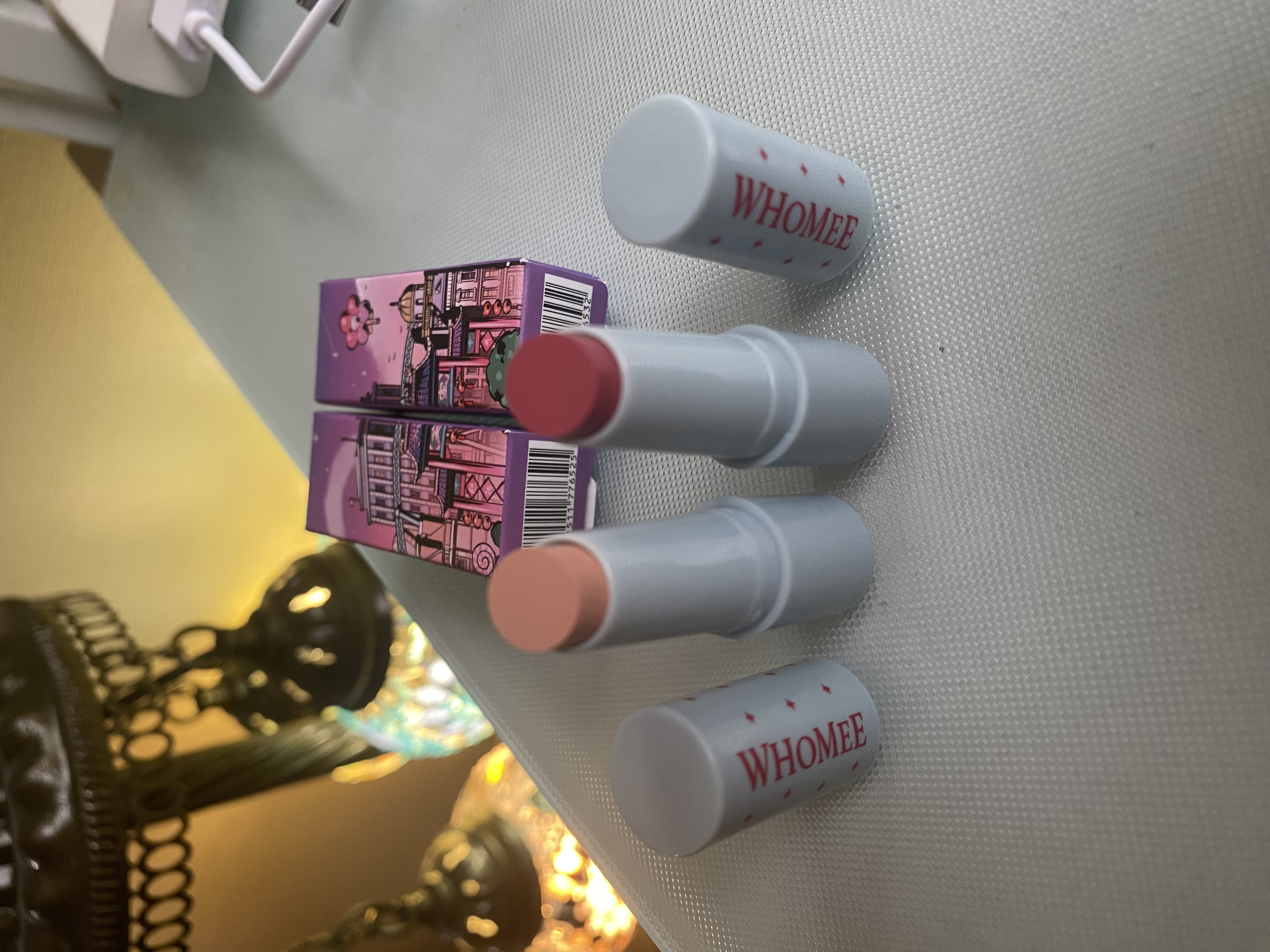 フーミー　リリュタンスティック マリー/WHOMEE/ジェル・クリームチークを使ったクチコミ（2枚目）