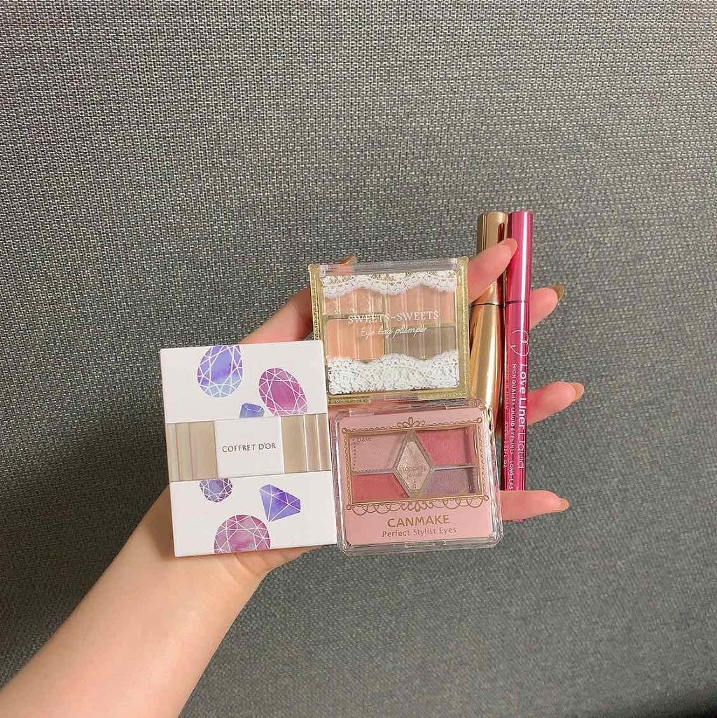 アイバッグプランパー/スウィーツ スウィーツ/アイシャドウパレットを使ったクチコミ（3枚目）