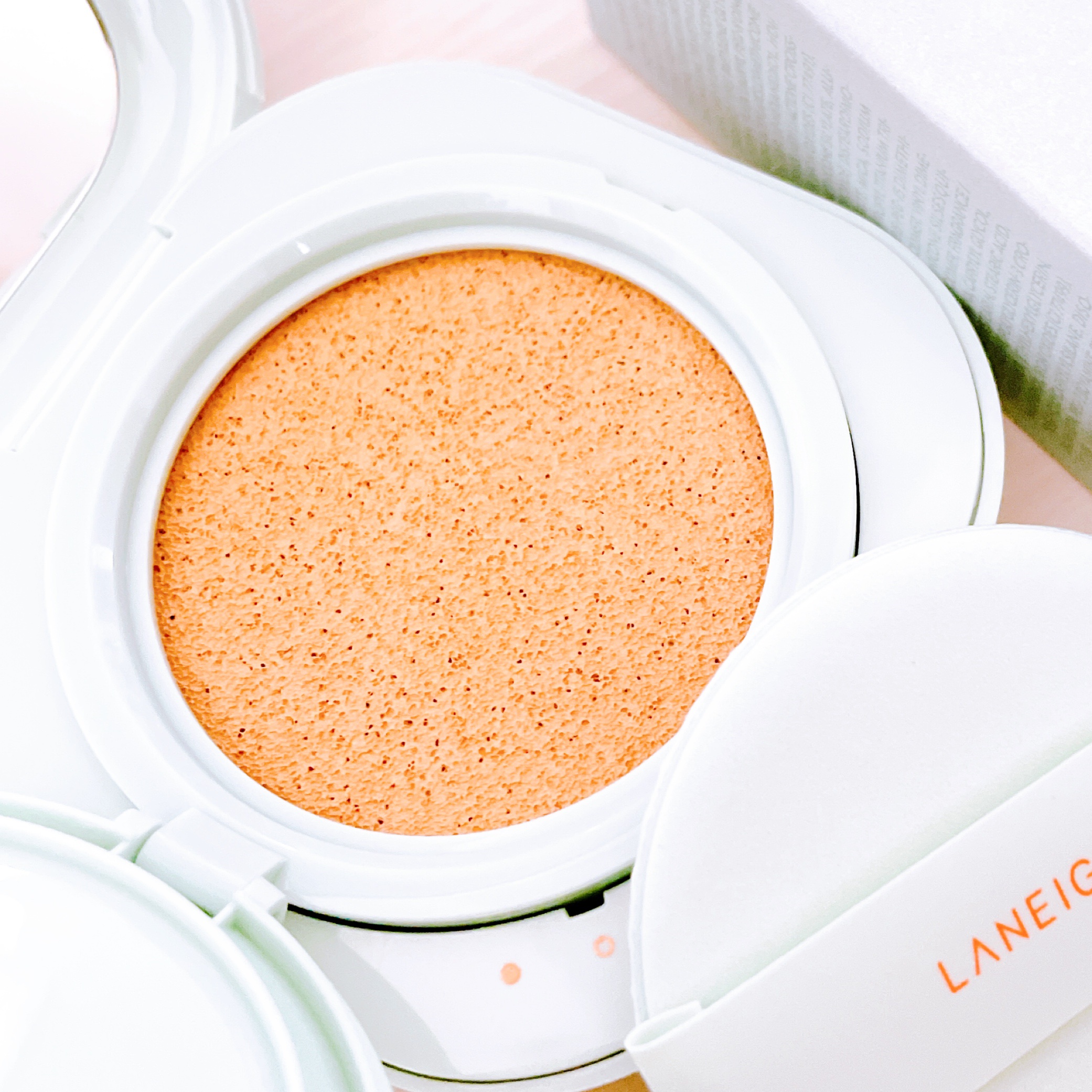 ネオクッション マット N/LANEIGE/クッションファンデーションを使ったクチコミ（2枚目）