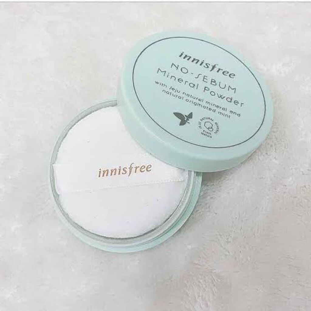 ノーセバム ミネラルパウダー N/innisfree/ルースパウダーを使ったクチコミ(1枚目)