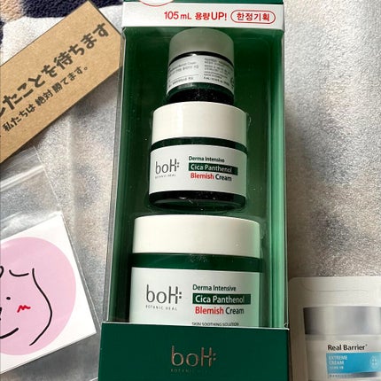 ダーマインテンシブシカパンテノールブラミッシュクリーム/BIOHEAL BOH/フェイスクリームを使ったクチコミ(1枚目)