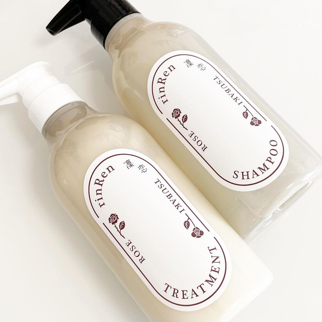 シャンプー/トリートメント ローズ&ツバキ/rinRen(凛恋)/市販シャンプーを使ったクチコミ(1枚目)