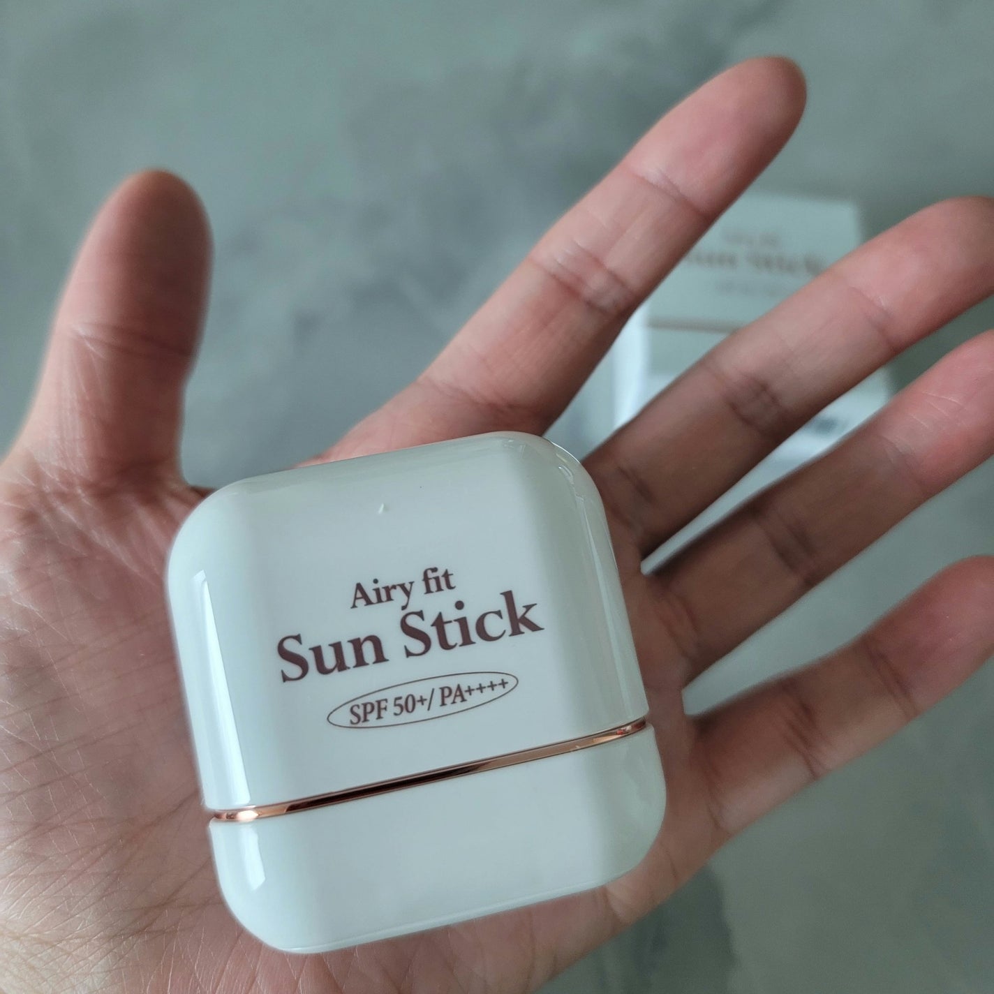 エアリーフィットサンスティック/KAHI/日焼け止めスティックを使ったクチコミ(4枚目)