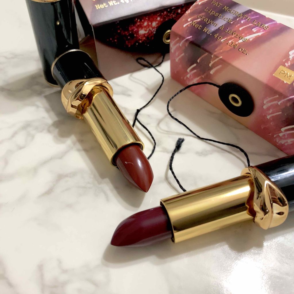 LUXETRANCE LIPSTICK EXXOTICA/PAT McGRATH LABS/口紅を使ったクチコミ（2枚目）