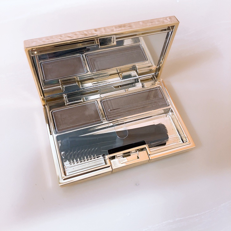 アイブロウ デュオ パレット BR20/Elégance/パウダーアイブロウを使ったクチコミ（1枚目）