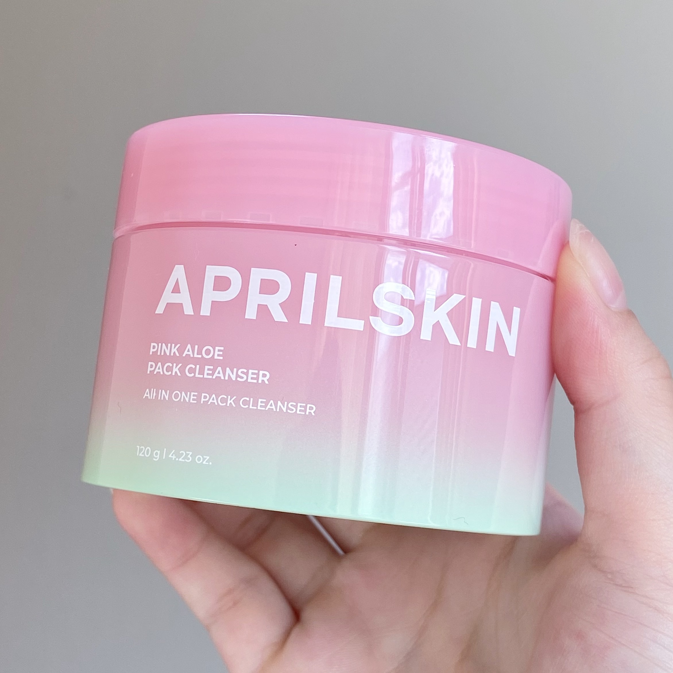 ピンクアロエメレンゲクレンザー/APRILSKIN/その他洗顔料を使ったクチコミ（2枚目）