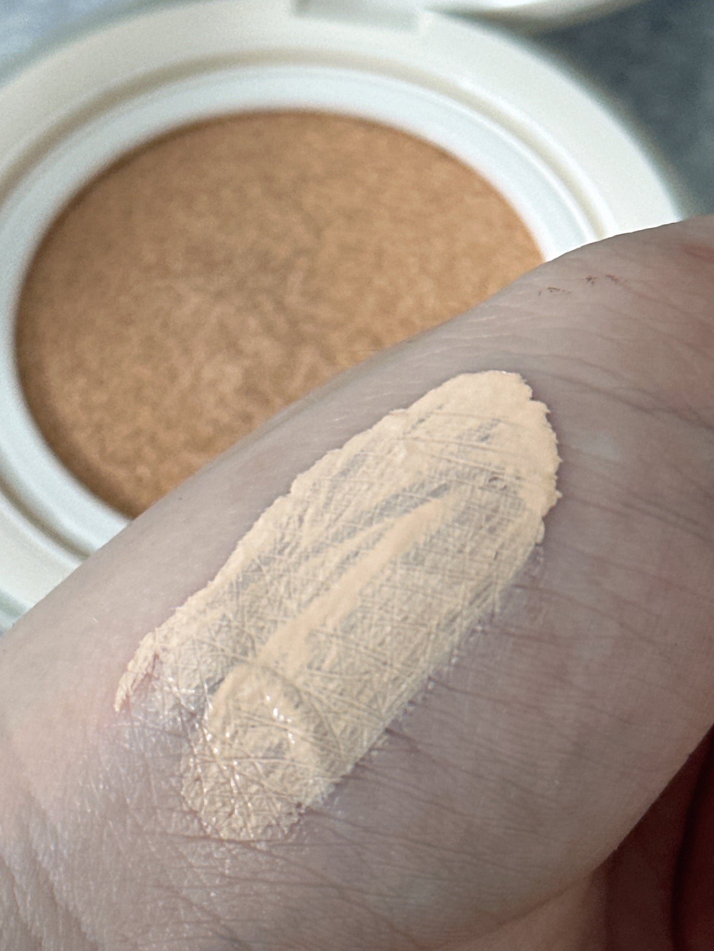 フィー クッションエッグフィットカバー/fwee/クッションファンデーションを使ったクチコミ(5枚目)