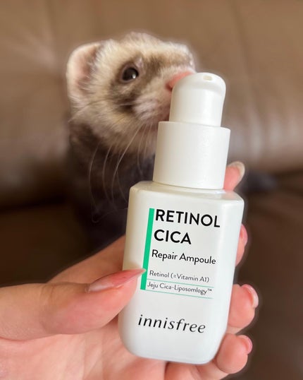 レチノール シカ リペア セラム/innisfree/美容液を使ったクチコミ(4枚目)