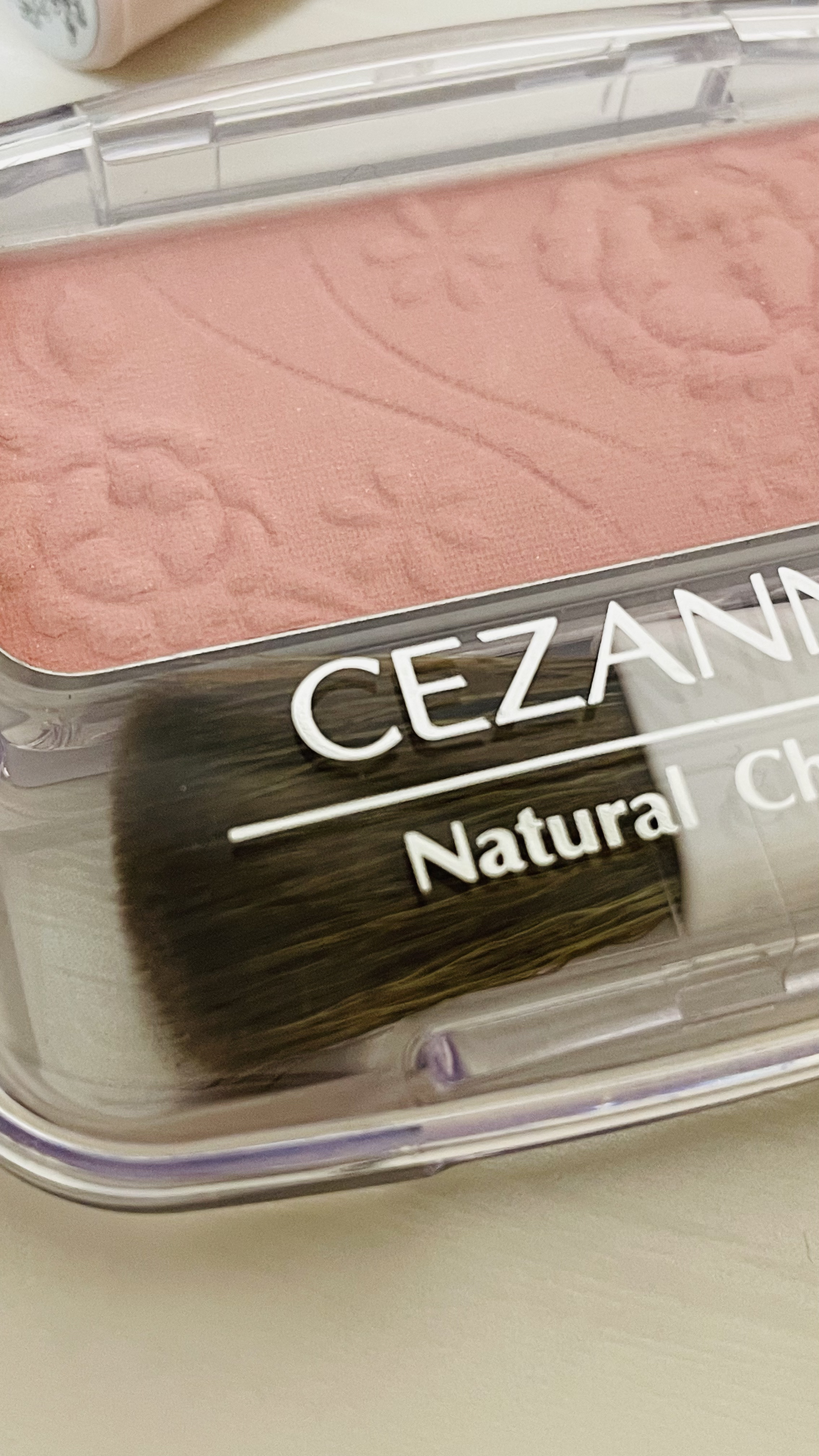 ナチュラル チークN/CEZANNE/パウダーチークを使ったクチコミ（1枚目）