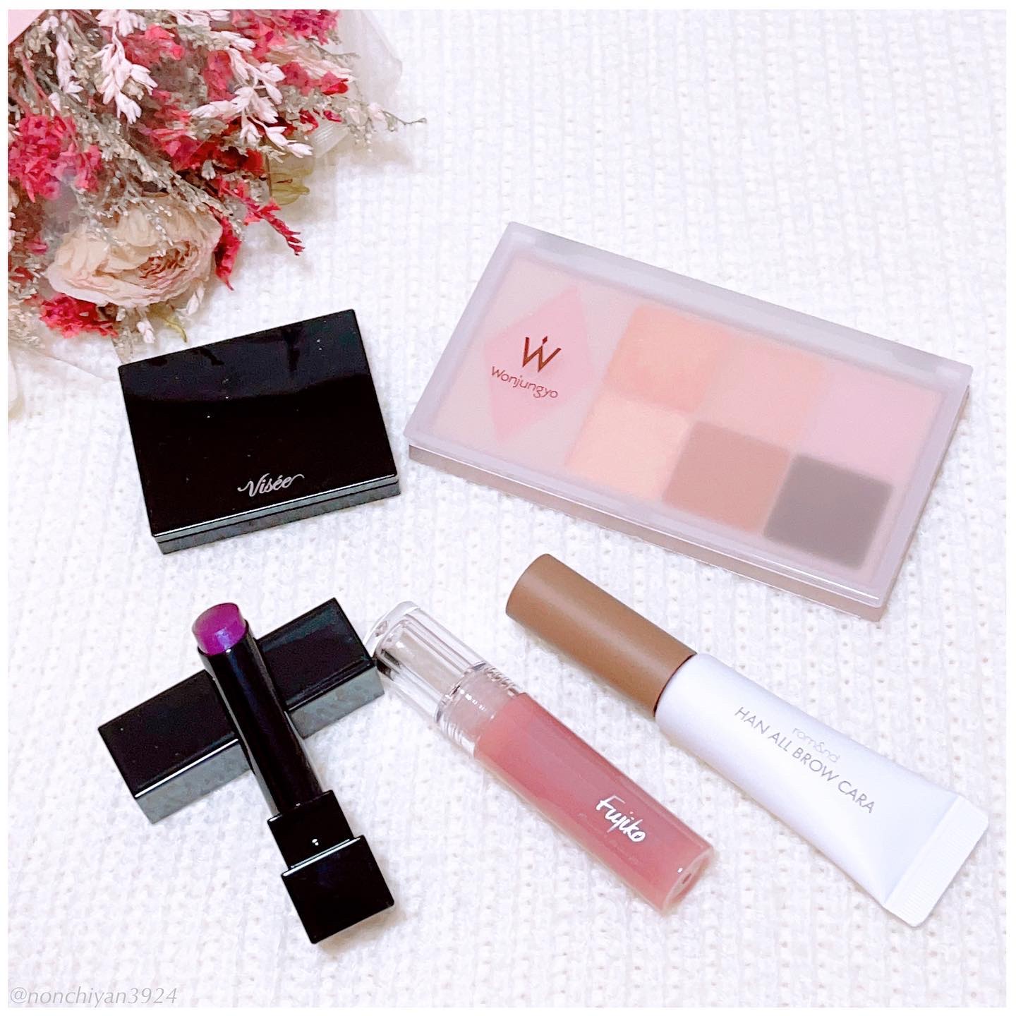 ハンオールブロウカラ/rom&nd/眉マスカラを使ったクチコミ（1枚目）