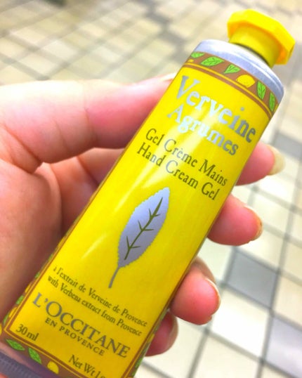 シトラスヴァーベナ アイスハンドクリーム/L'OCCITANE/ハンドクリームを使ったクチコミ(1枚目)