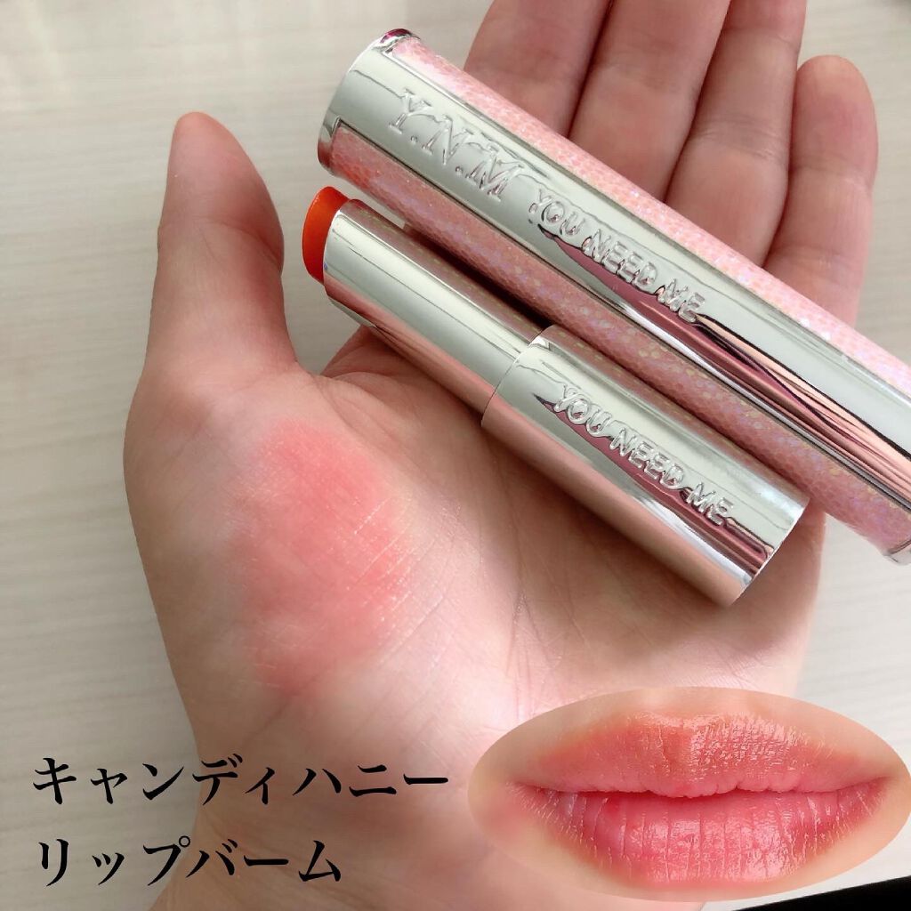 YNM  レインボーハニーリップバーム/YNM/リップバームを使ったクチコミ（3枚目）