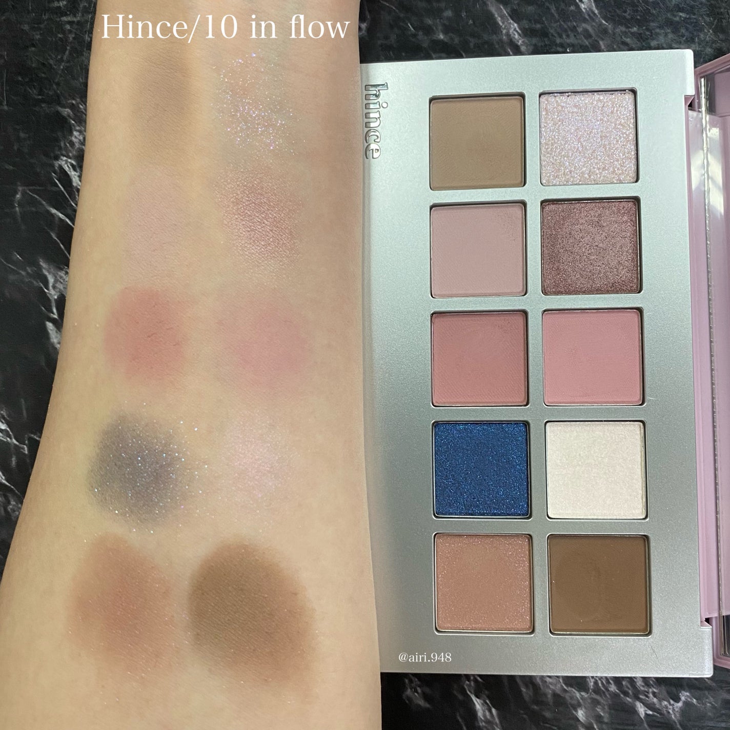ニューデップスアイシャドウパレット/hince/アイシャドウパレットを使ったクチコミ(3枚目)
