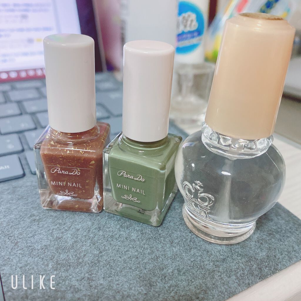 ガラスドロップジェルコート/MAJOLICA MAJORCA/ネイルトップコートを使ったクチコミ（2枚目）