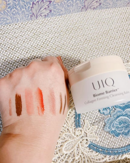バイオームバリアコラーゲンファーミングクレンジングバーム/UIQ/クレンジングバームを使ったクチコミ(6枚目)