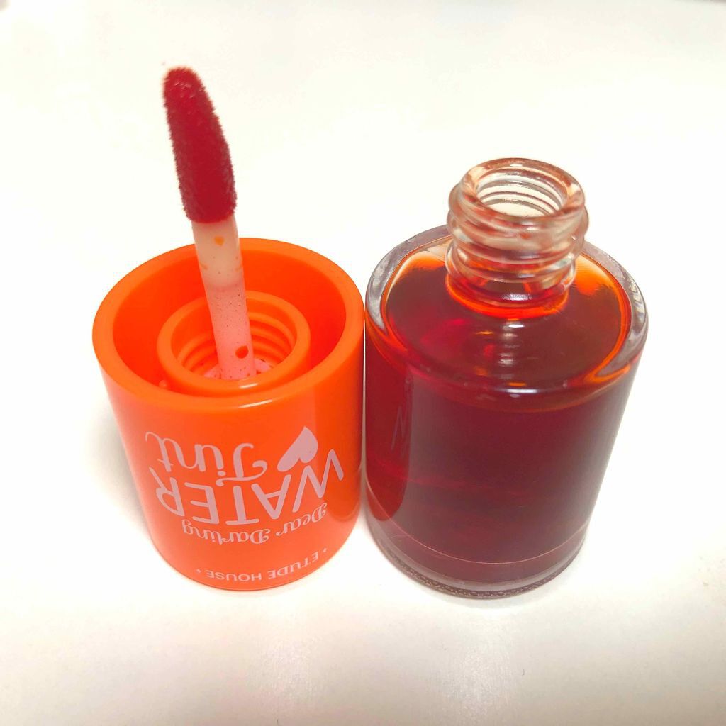 ウォーターティント/ETUDE/リップグロスを使ったクチコミ（2枚目）