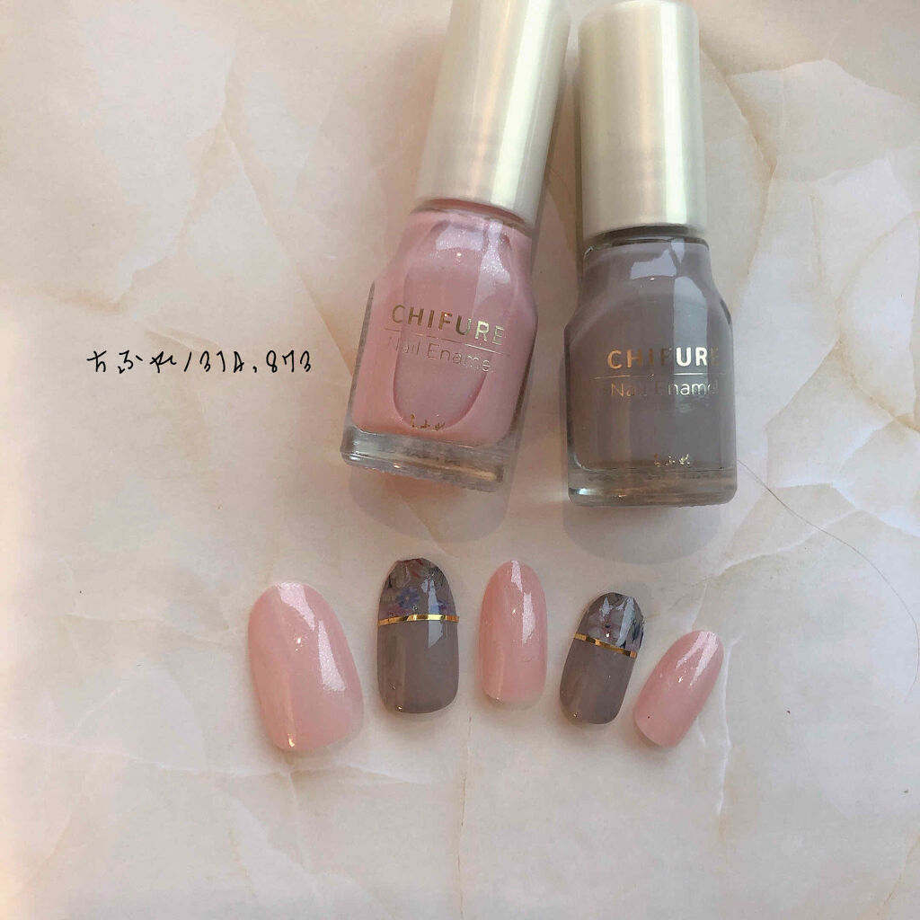 ネイル エナメル/ちふれ/マニキュアを使ったクチコミ（2枚目）