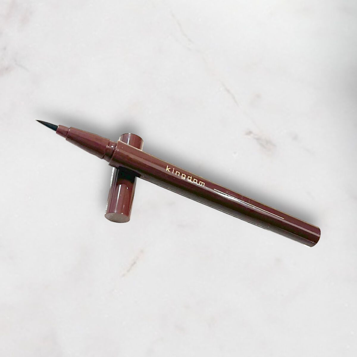 キングダム リキッドアイライナーR1 ディープブラウン/キングダム/リキッドアイライナーを使ったクチコミ（2枚目）