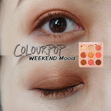 ColourPop Weekend Moodのクチコミ「#いつかのメイク ⁡
⁡(プロセスなし⁡)⁡
⁡@colourpopcosmetics ⁡
⁡.....」（1枚目）