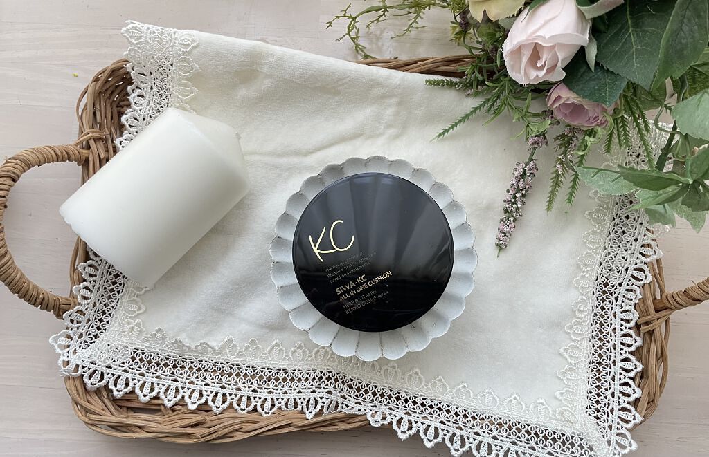 SIWA-KC オールインワンクッション/ハーブ健康本舗/クッションファンデーションを使ったクチコミ（1枚目）