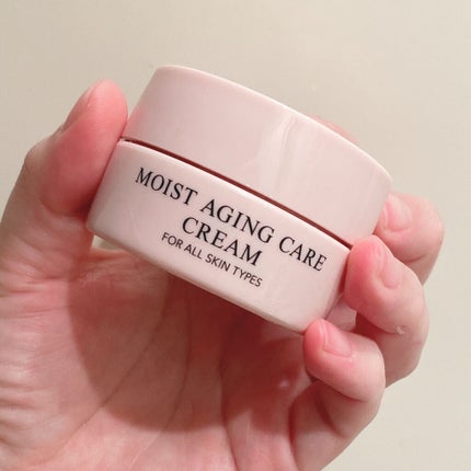 モイストエイジングケアクリーム/WHOMEE/フェイスクリームを使ったクチコミ(1枚目)