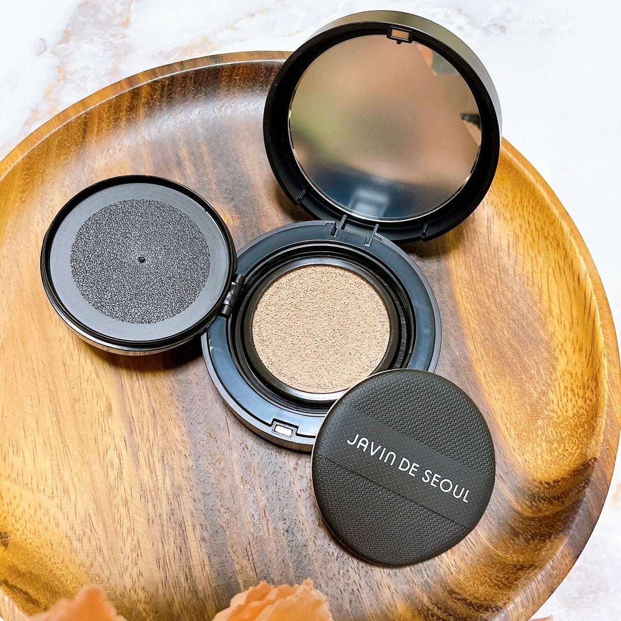 ジャビンドゥソウル ウインクファンデーションパクト/Javin De Seoul/クッションファンデーションを使ったクチコミ(3枚目)