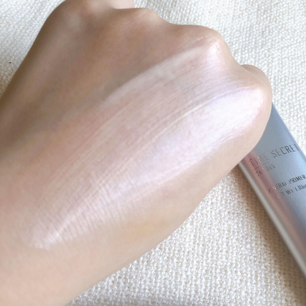 ミネラルプライマーベース クリア/TIME SECRET/化粧下地を使ったクチコミ（3枚目）