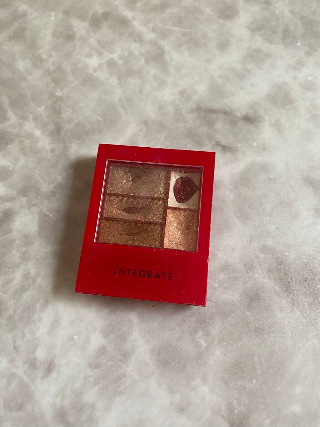 トリプルレシピアイズ/インテグレート/アイシャドウパレットを使ったクチコミ(2枚目)