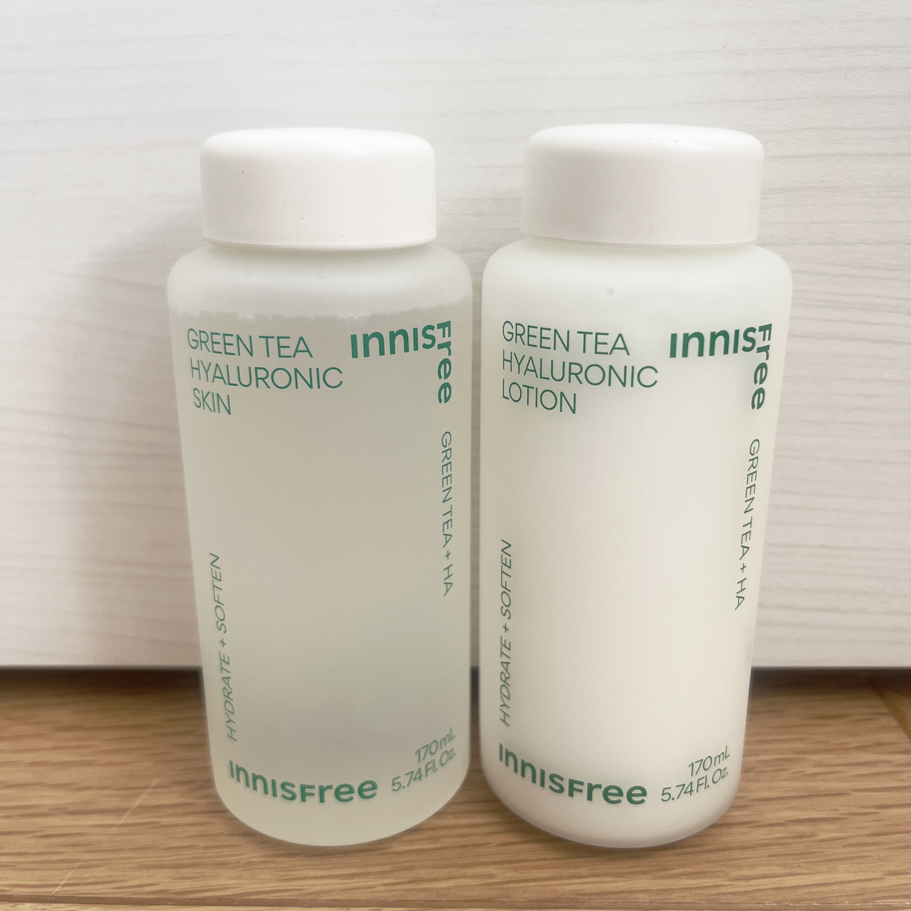 グリーンティー　ヒアルロン　スキン/innisfree/化粧水を使ったクチコミ（1枚目）