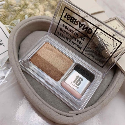 16 EYE MAGAZINE/16BRAND/アイシャドウパレットを使ったクチコミ(4枚目)