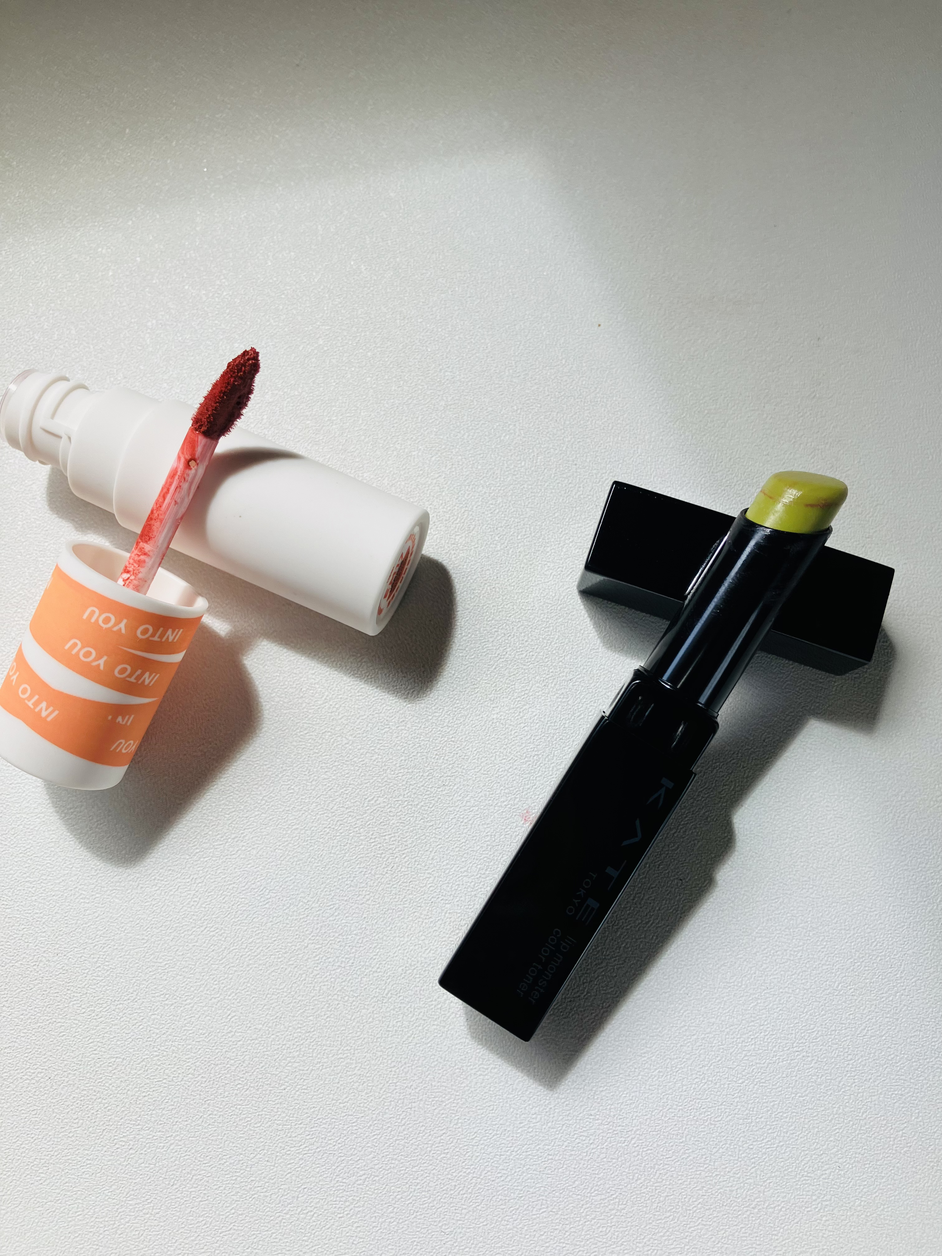 スーパーマットリップ＆チークマッド/INTO U/口紅を使ったクチコミ（1枚目）